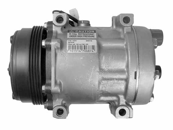 Klimakompressor Case CHX, New Holland, CR, CX, FX, 504224553, 84448669