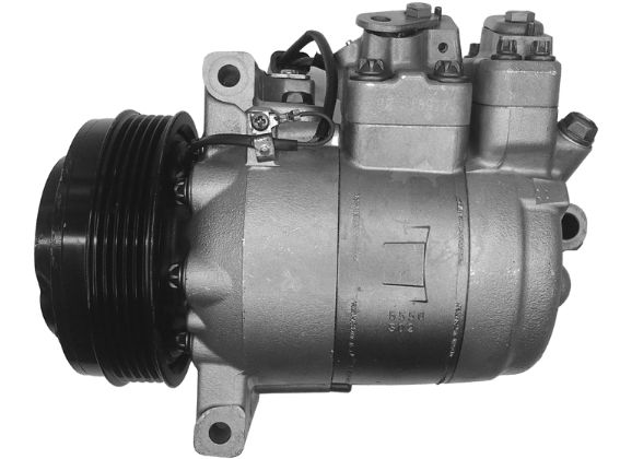 SANDEN Klimakompressor 12V Ø 132mm 2-rillig Öl 135 cm³ für diverse  Hersteller
