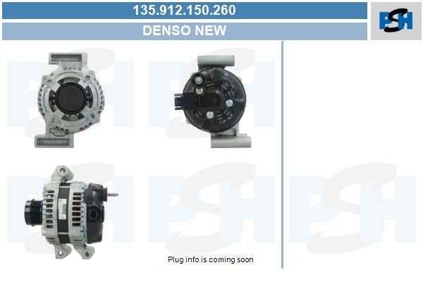 Lichtmaschine Opel Insignia, 150A, 135912150, 1042101962, DRA1800, 1202323