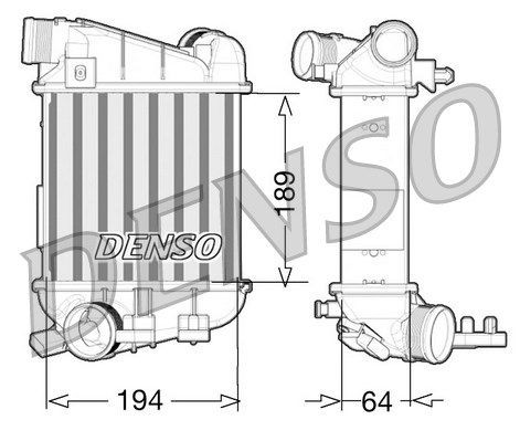 Ladeluftkühler Audi A4 Avant (8ED, B7) 3.0 TDI quattro (2004 - 2008), 8E0145805R