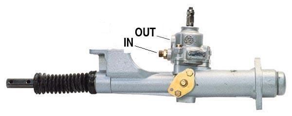 hydraulisches Lenkgetriebe für Audi 80, 90, 811422065, 811422065A, 811422065C