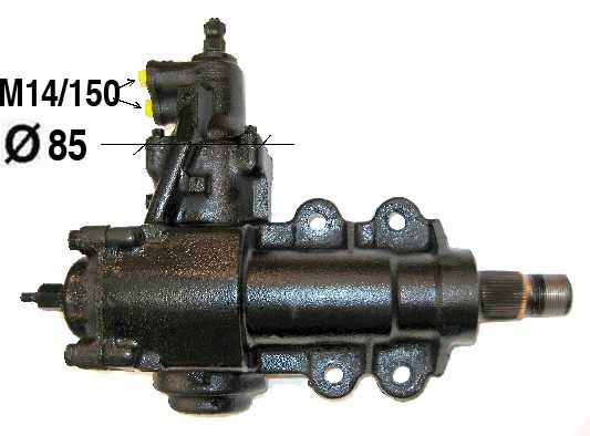 Lenkgetriebe, hydraulisch, Nissan Patrol Gr Ii, 49200VB000