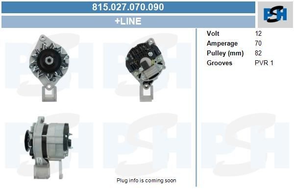 Lichtmaschine Volvo 70A, 815027070, LEA1136, 11201856, 11201945