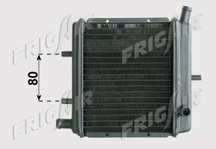 Kühler Wasserkühler für Aprilia RS 50 ccm von Baujahr 1999 - 2005