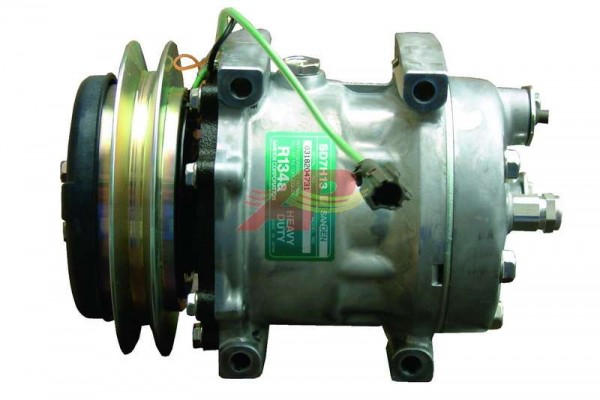 Klimakompressor Case, Link-Belt Bagger, LC91V00002F3, 47759181, TDKR151340S