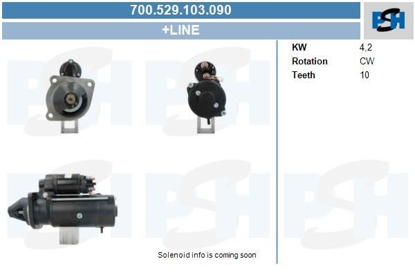 Starter Same 4.2 kw IS1023 ,MS151, MS615, MS624, 700529103, 296194600, 700336A1, 11131227