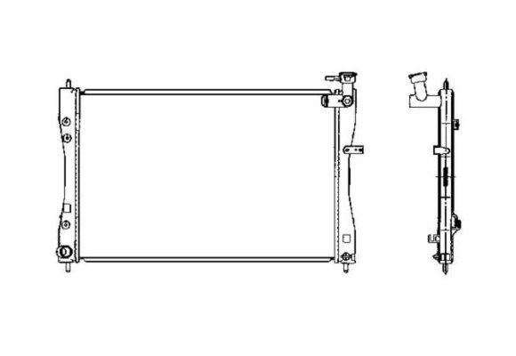 Wasserkühler Mitsubishi Colt MN135879